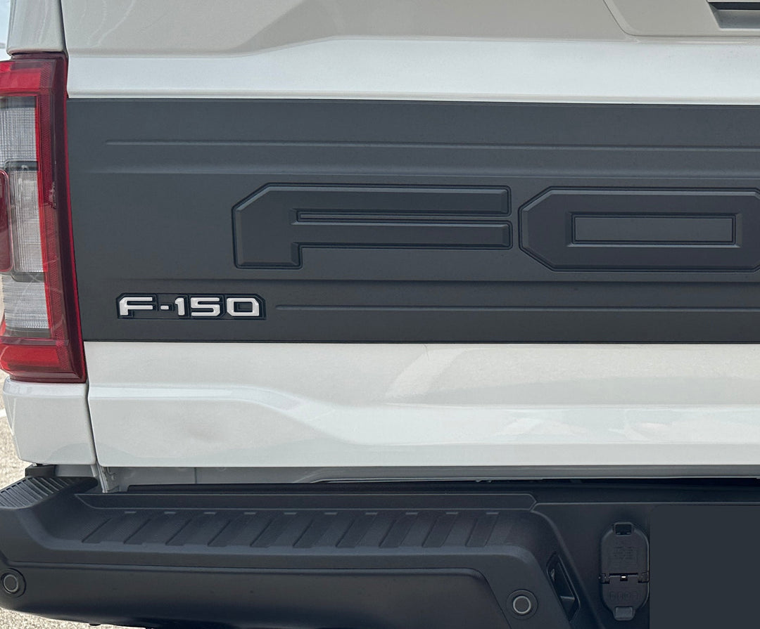 Tailgate Applique Emblem Accent Trim Fits 2021-2024 Ford F-150 Raptor/King Ranch/Platinum/Limited