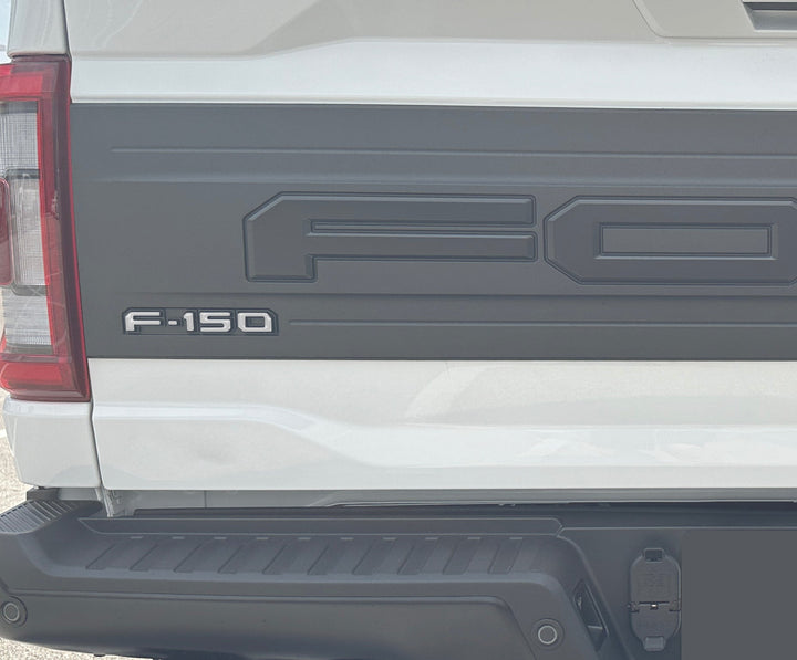 Tailgate Applique Emblem Accent Trim Fits 2021-2024 Ford F-150 Raptor/King Ranch/Platinum/Limited