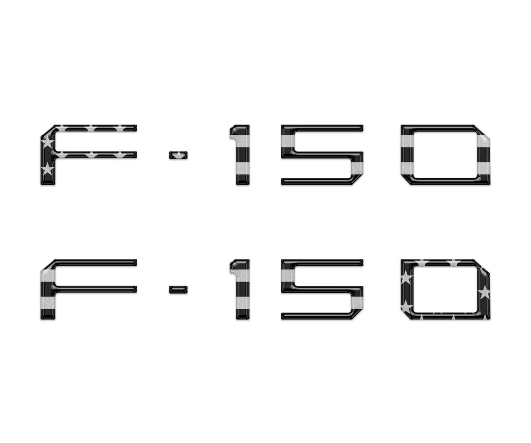Charge Port Lid Letter Inserts Fits 2022-2025 Ford F-150 Lightning