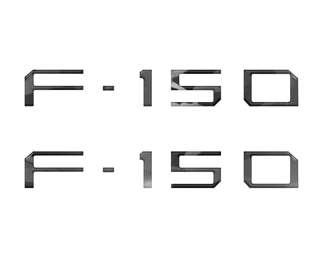 Charge Port Lid Letter Inserts Fits 2022-2025 Ford F-150 Lightning