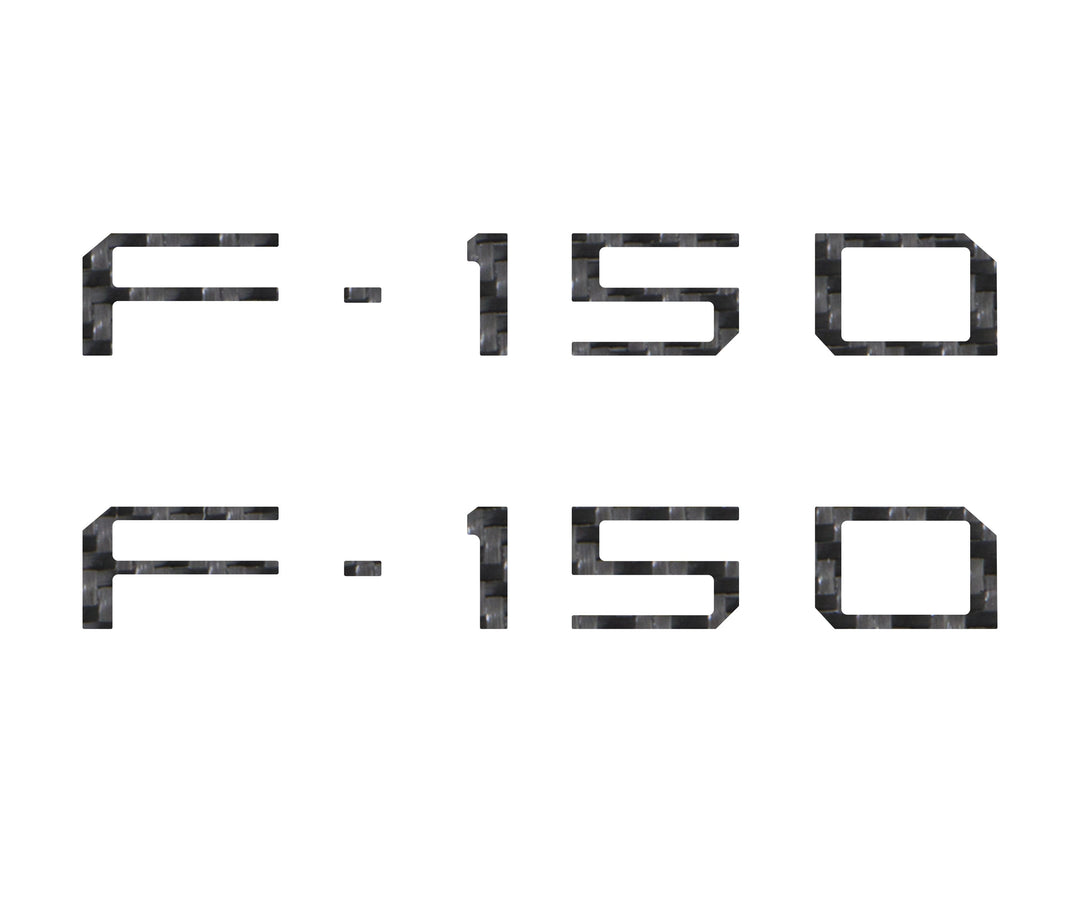 Charge Port Lid Letter Inserts Fits 2022-2025 Ford F-150 Lightning