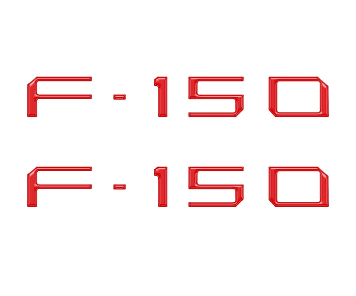 Charge Port Lid Letter Inserts Fits 2022-2025 Ford F-150 Lightning