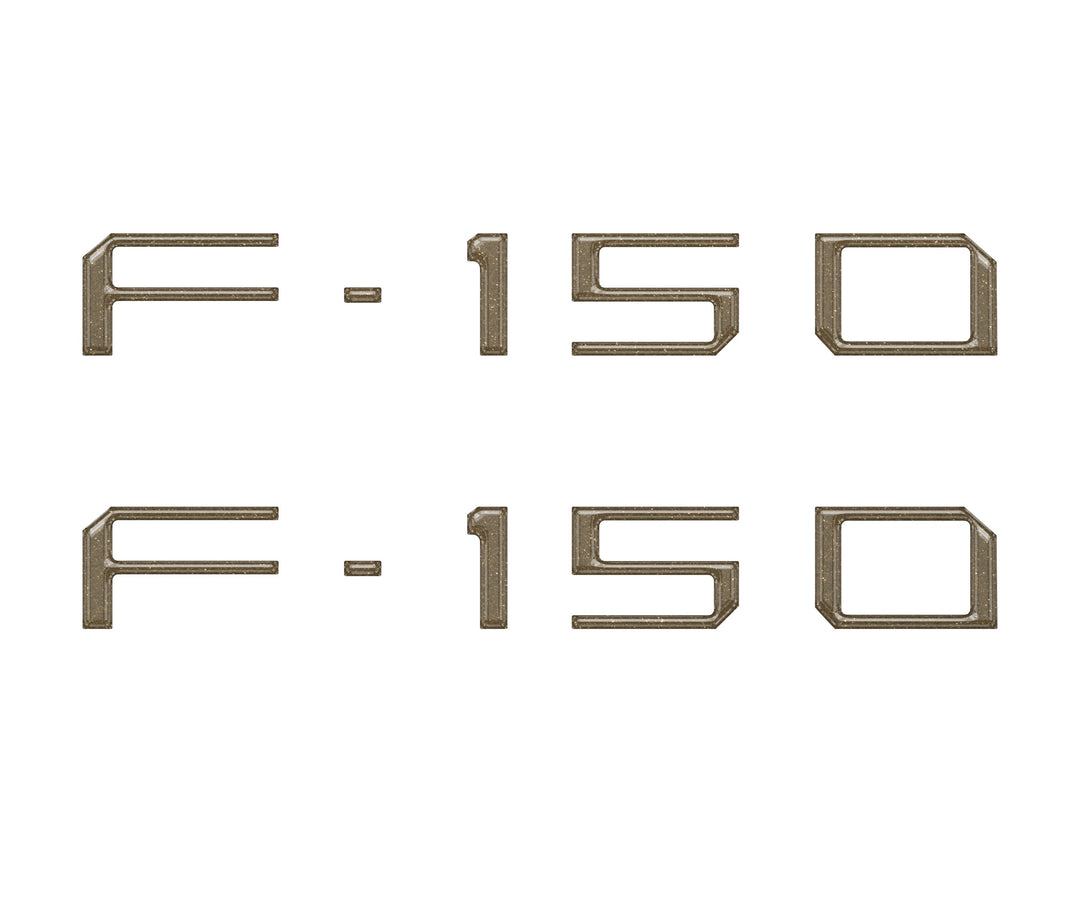 Charge Port Lid Letter Inserts Fits 2022-2025 Ford F-150 Lightning