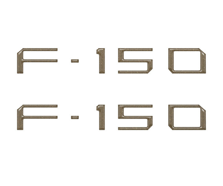 Charge Port Lid Letter Inserts Fits 2022-2025 Ford F-150 Lightning