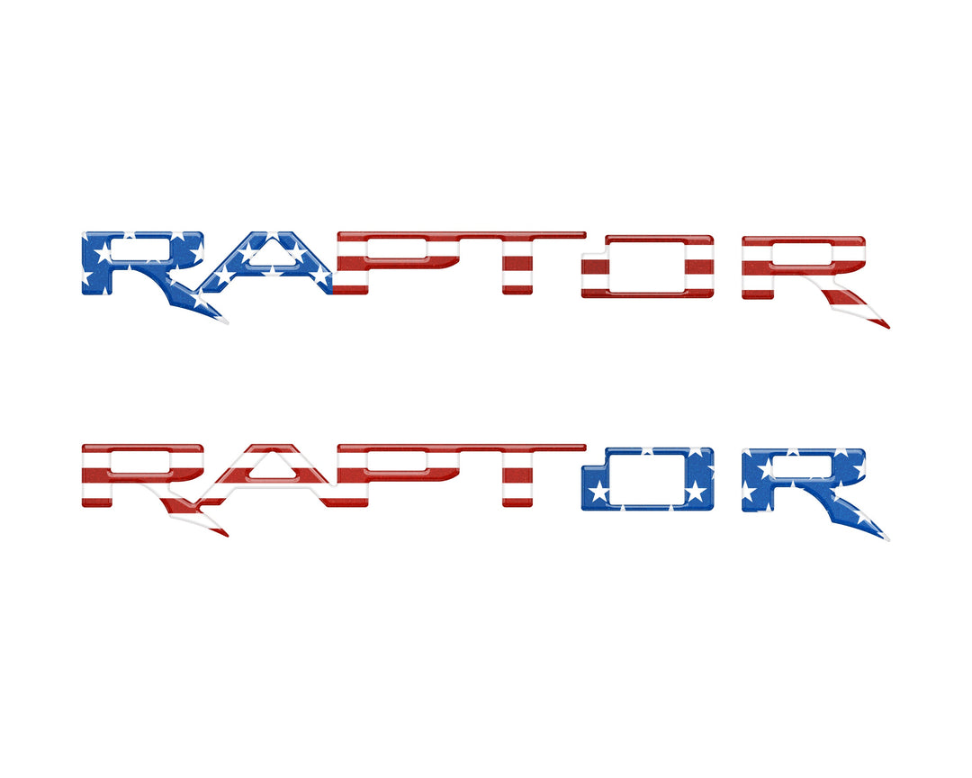 Hood Cowl Emblem Inserts Fits 2021-2025 Ford F-150/Bronco Raptor