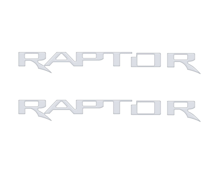 Hood Cowl Emblem Inserts Fits 2021-2025 Ford F-150/Bronco Raptor