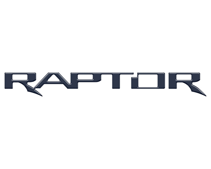 Raptor Tailgate Emblem Inserts Fits 2017-2025 Ford F-150 Raptor