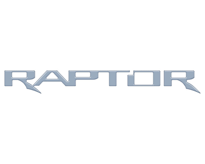 Raptor Tailgate Emblem Inserts Fits 2017-2025 Ford F-150 Raptor