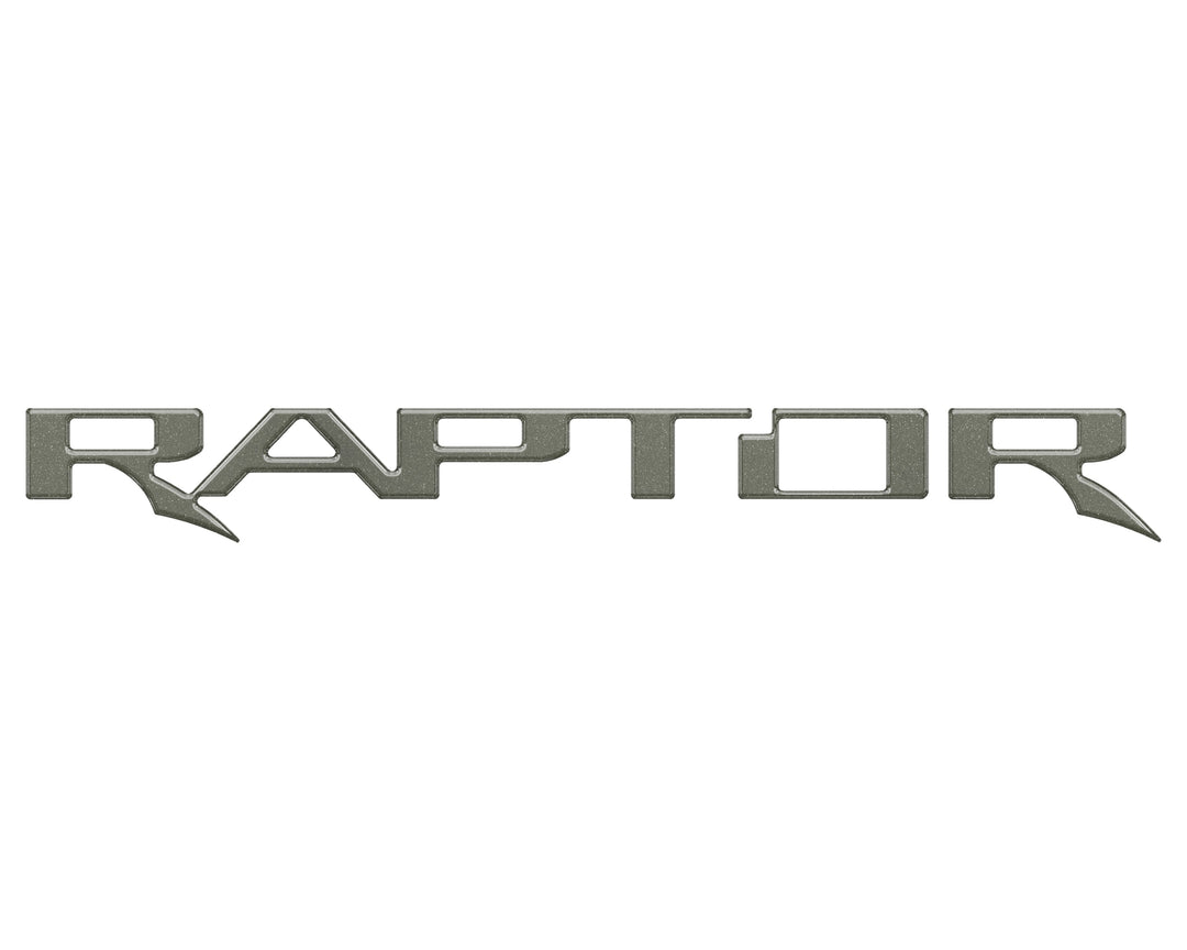 Raptor Tailgate Emblem Inserts Fits 2017-2025 Ford F-150 Raptor
