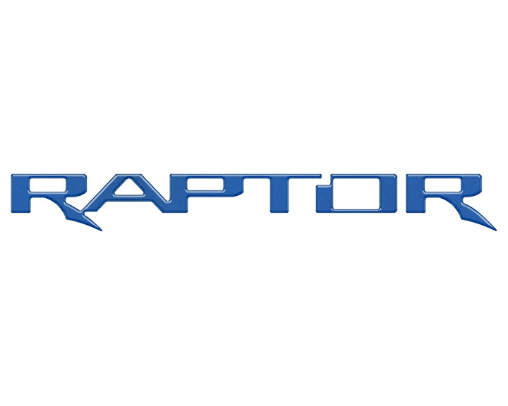 Raptor Tailgate Emblem Inserts Fits 2017-2025 Ford F-150 Raptor
