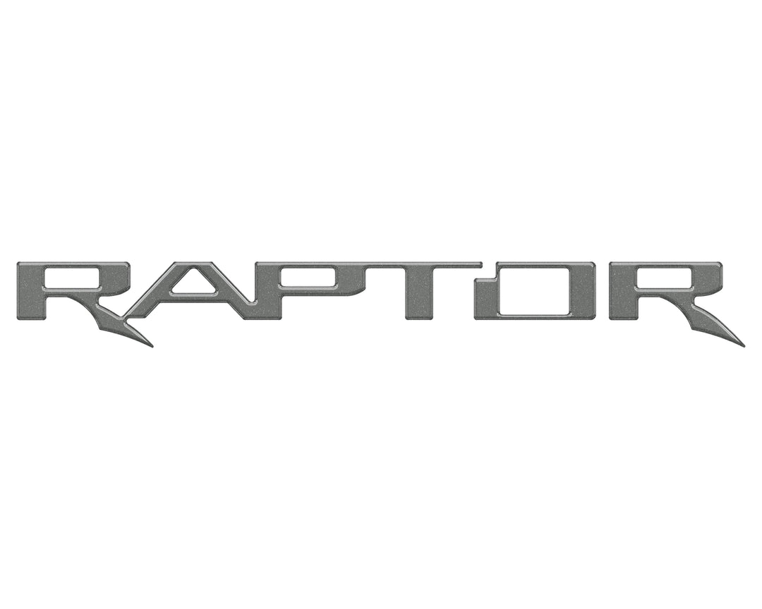 Raptor Tailgate Emblem Inserts Fits 2017-2025 Ford F-150 Raptor