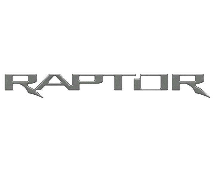Raptor Tailgate Emblem Inserts Fits 2017-2025 Ford F-150 Raptor