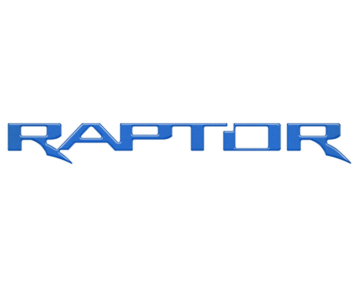 Raptor Tailgate Emblem Inserts Fits 2017-2025 Ford F-150 Raptor