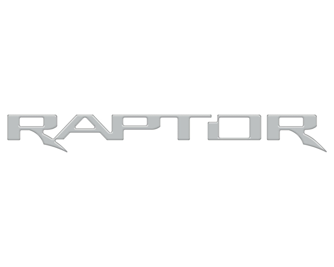 Raptor Tailgate Emblem Inserts Fits 2017-2025 Ford F-150 Raptor