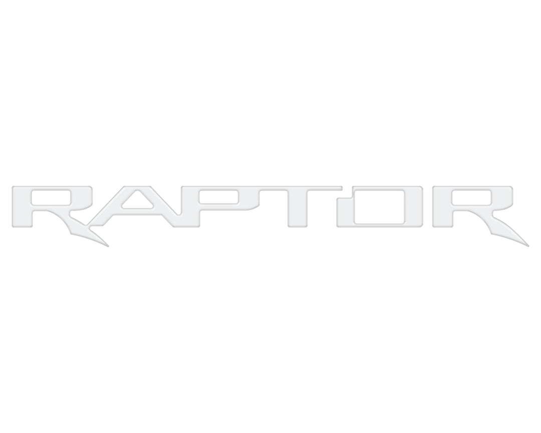 Raptor Tailgate Emblem Inserts Fits 2017-2025 Ford F-150 Raptor