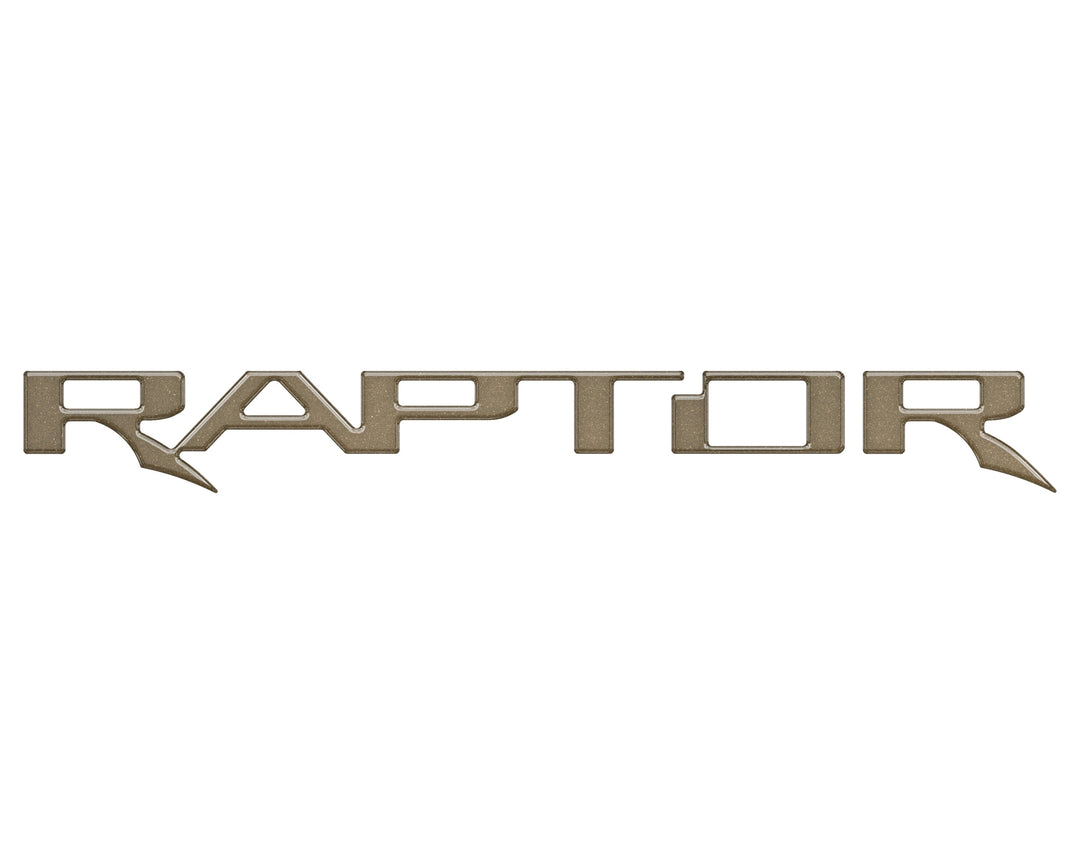 Raptor Tailgate Emblem Inserts Fits 2017-2025 Ford F-150 Raptor
