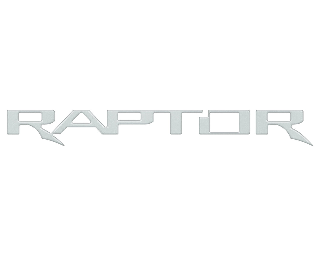 Raptor Tailgate Emblem Inserts Fits 2017-2025 Ford F-150 Raptor