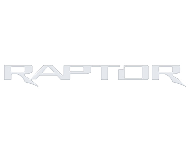 Raptor Tailgate Emblem Inserts Fits 2017-2025 Ford F-150 Raptor
