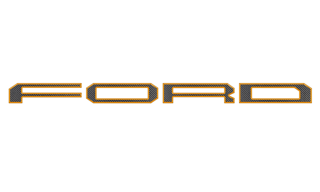 Raptor Tailgate Letter Overlays Fits 2021-2025 Ford F-150 Raptor