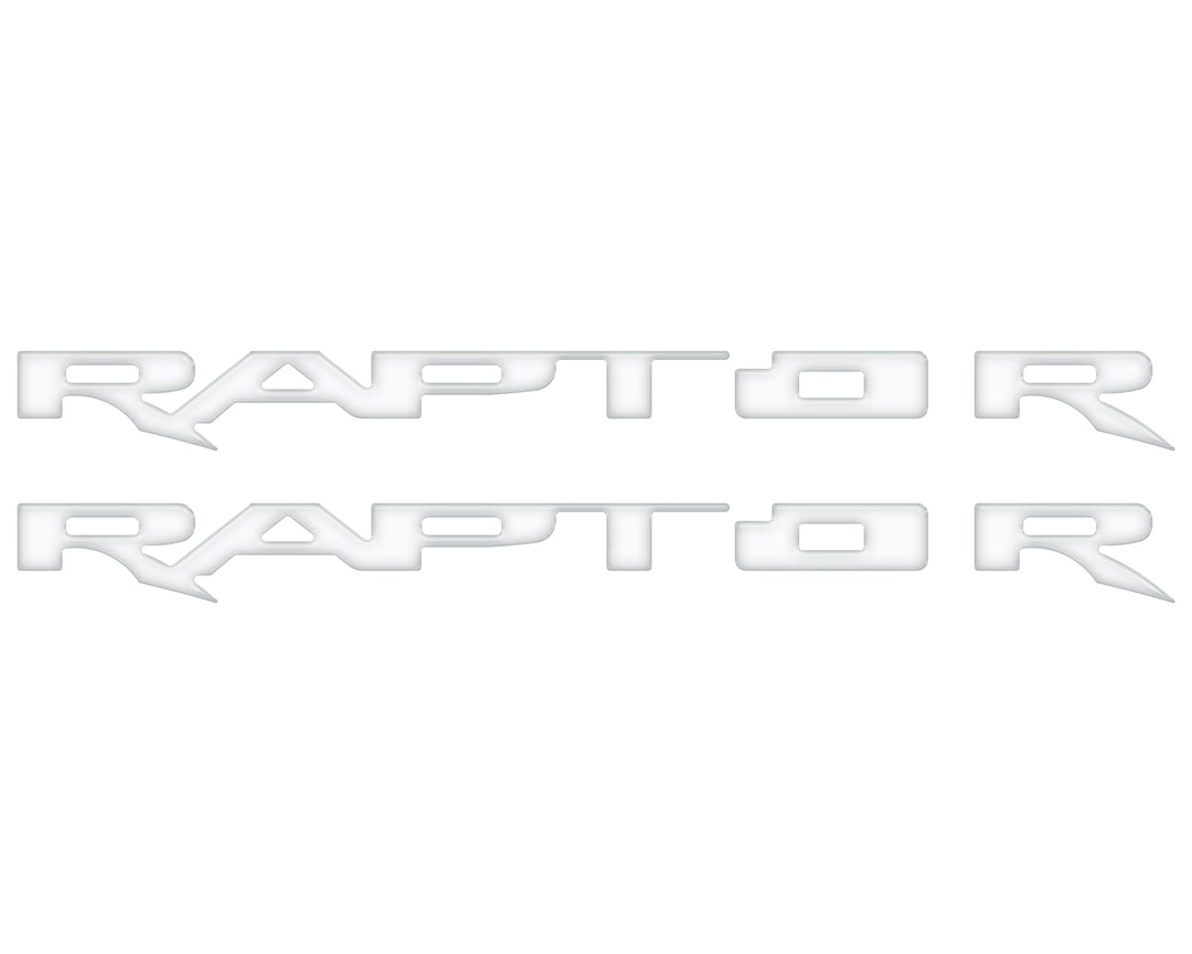 Running Board Emblem Overlays Fits 2017-2024 Ford F-150 Raptor