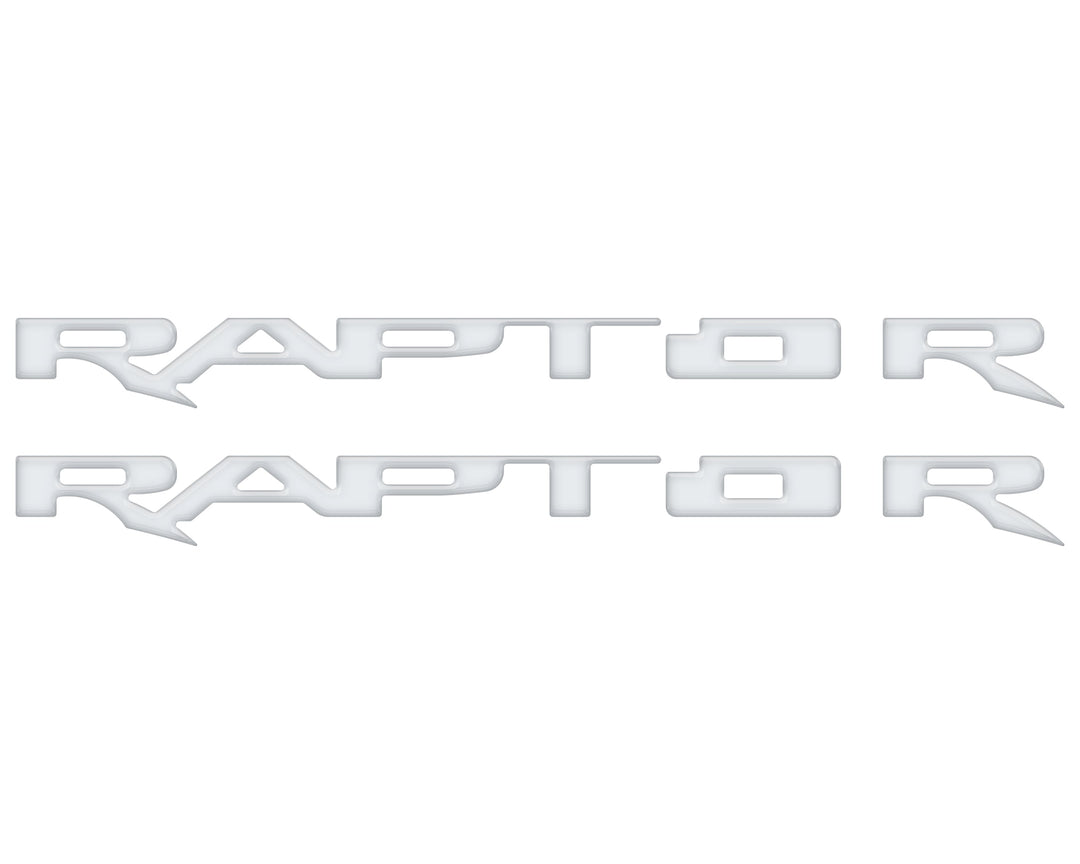 Running Board Emblem Overlays Fits 2017-2024 Ford F-150 Raptor