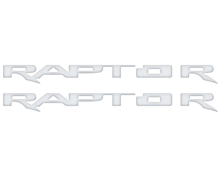 Running Board Emblem Overlays Fits 2017-2024 Ford F-150 Raptor