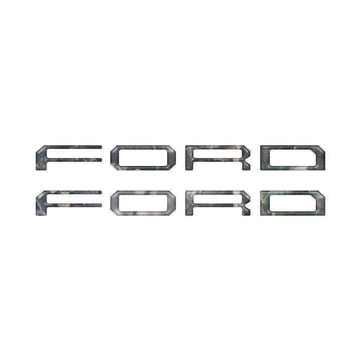 Tremor Running Board Letter Inserts Fits 2020-2026 Ford Super Duty Tremor