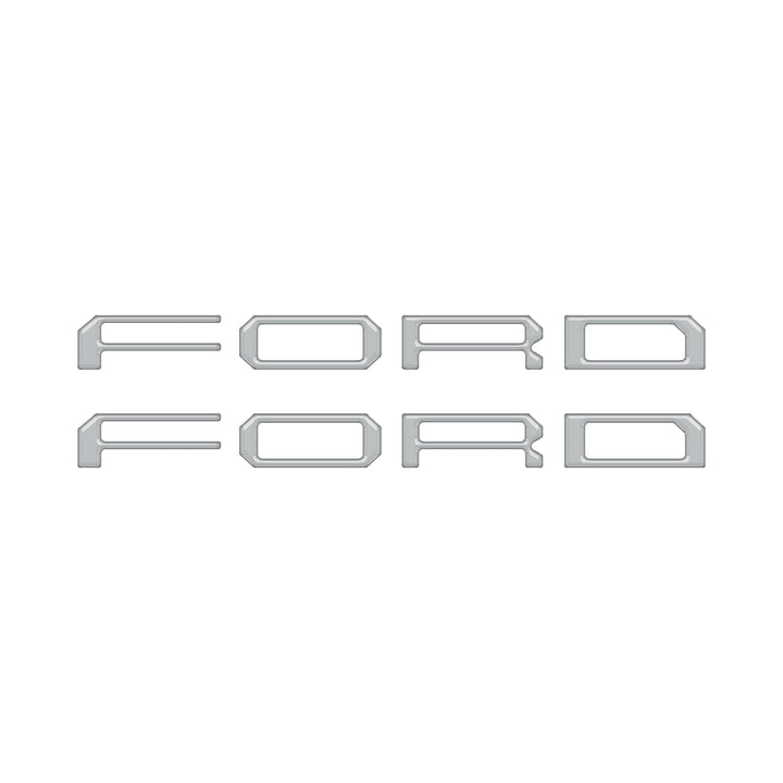 Tremor Running Board Letter Inserts Fits 2020-2026 Ford Super Duty Tremor