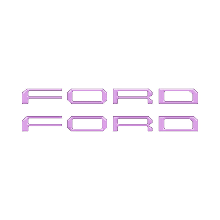 Tremor Running Board Letter Inserts Fits 2020-2026 Ford Super Duty Tremor