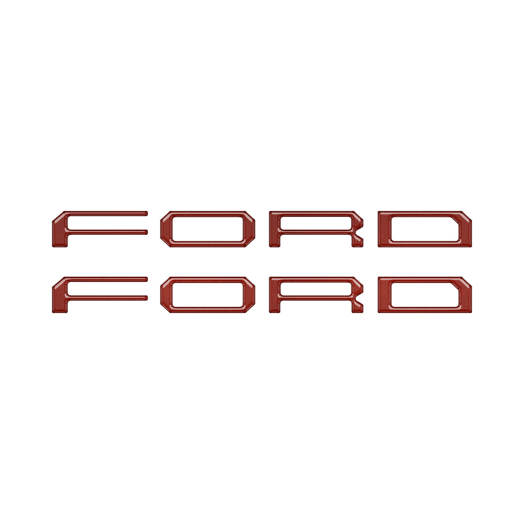 Tremor/Raptor Running Board Letter Inserts Fits 2025-2026 Ford F-150
