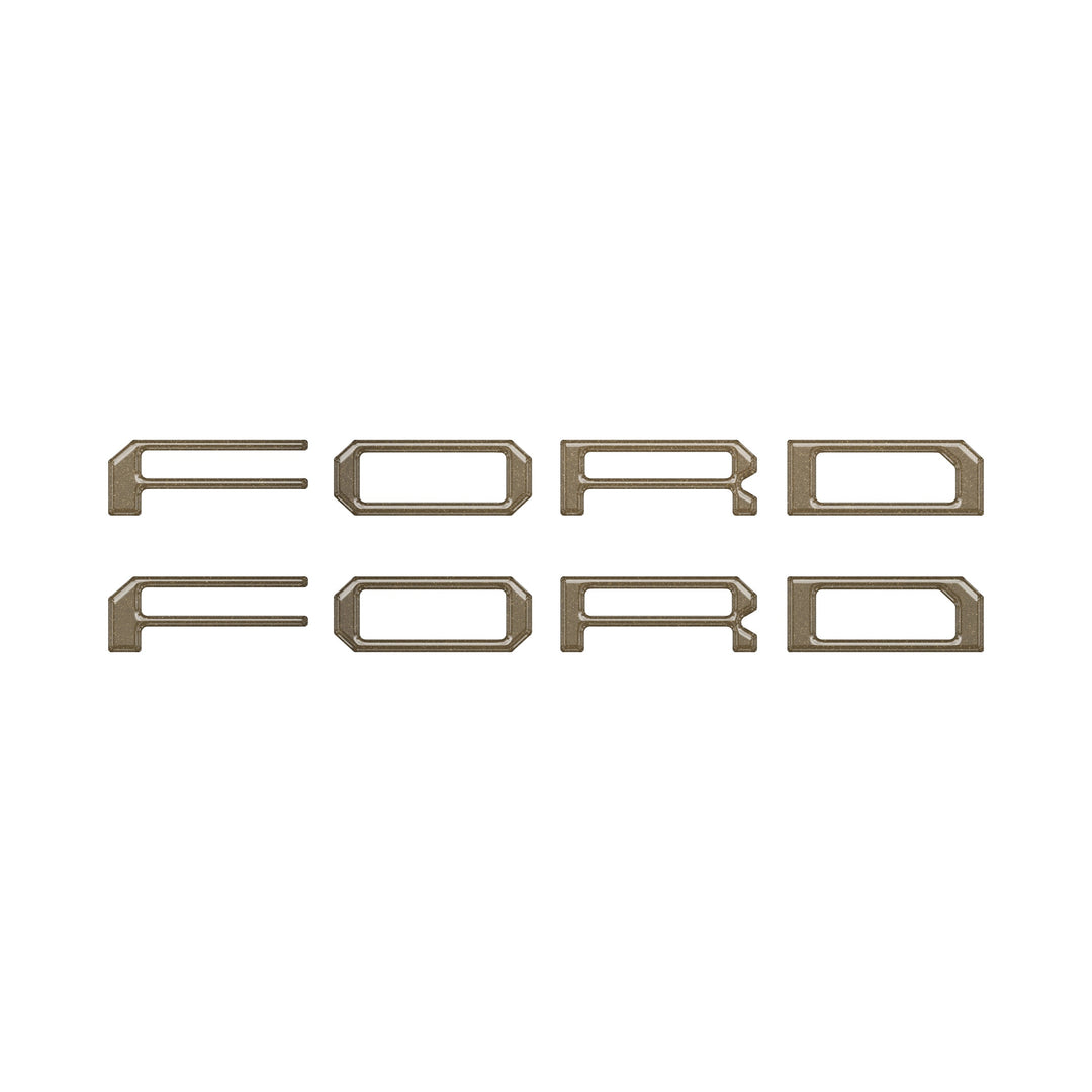 Tremor Running Board Letter Inserts Fits 2020-2026 Ford Super Duty Tremor