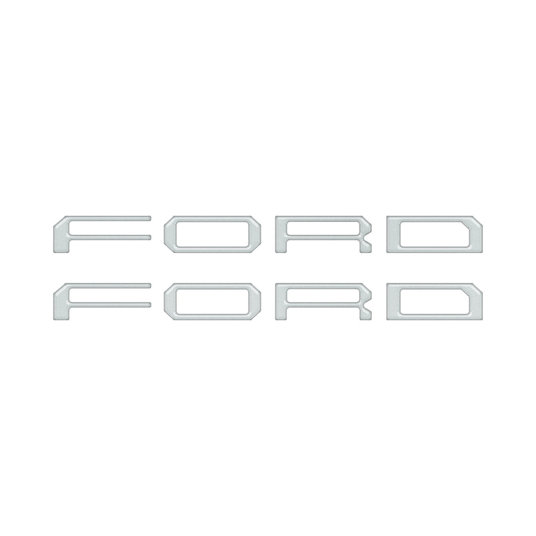 Tremor/Raptor Running Board Letter Inserts Fits 2025-2026 Ford F-150