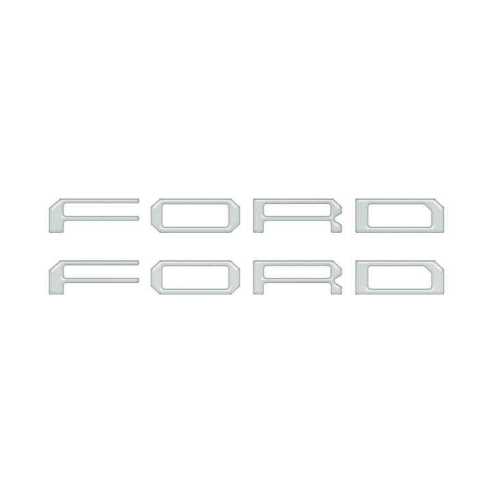 Tremor Running Board Letter Inserts Fits 2020-2026 Ford Super Duty Tremor