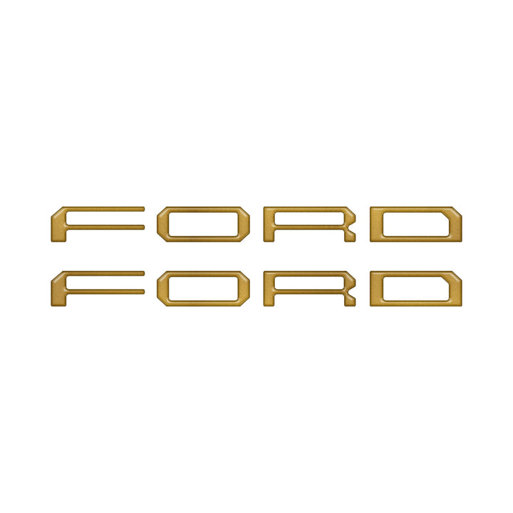 Tremor Running Board Letter Inserts Fits 2021-2024 Ford F-150