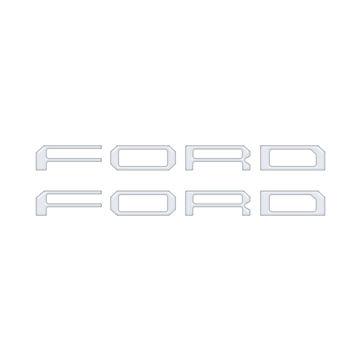 Tremor Running Board Letter Inserts Fits 2025-2026 Ford Expedition Tremor
