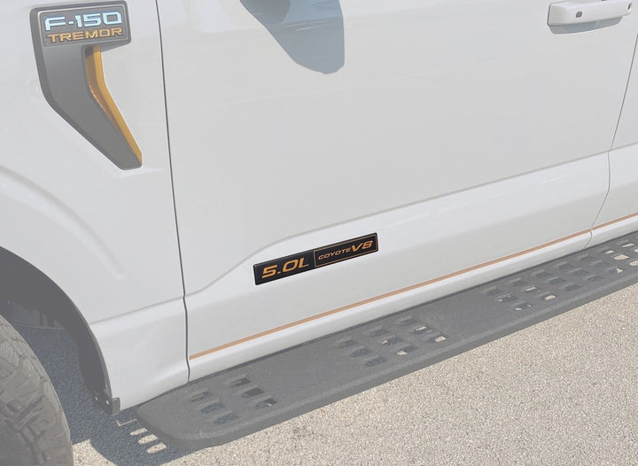 5.0L Coyote V8 Badge Fits Any Ford Model