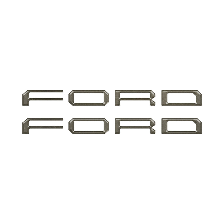 Tremor Running Board Letter Inserts Fits 2020-2026 Ford Super Duty Tremor