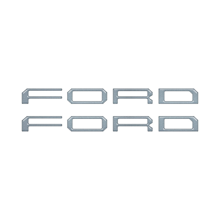 Tremor/Raptor Running Board Letter Inserts Fits 2025-2026 Ford F-150