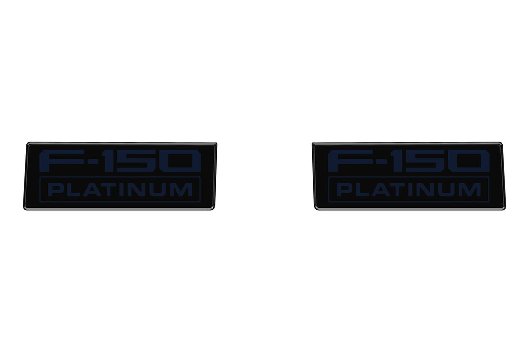 Fender Vent Badge Replacement Inserts Fits 2021-2026 Ford F150