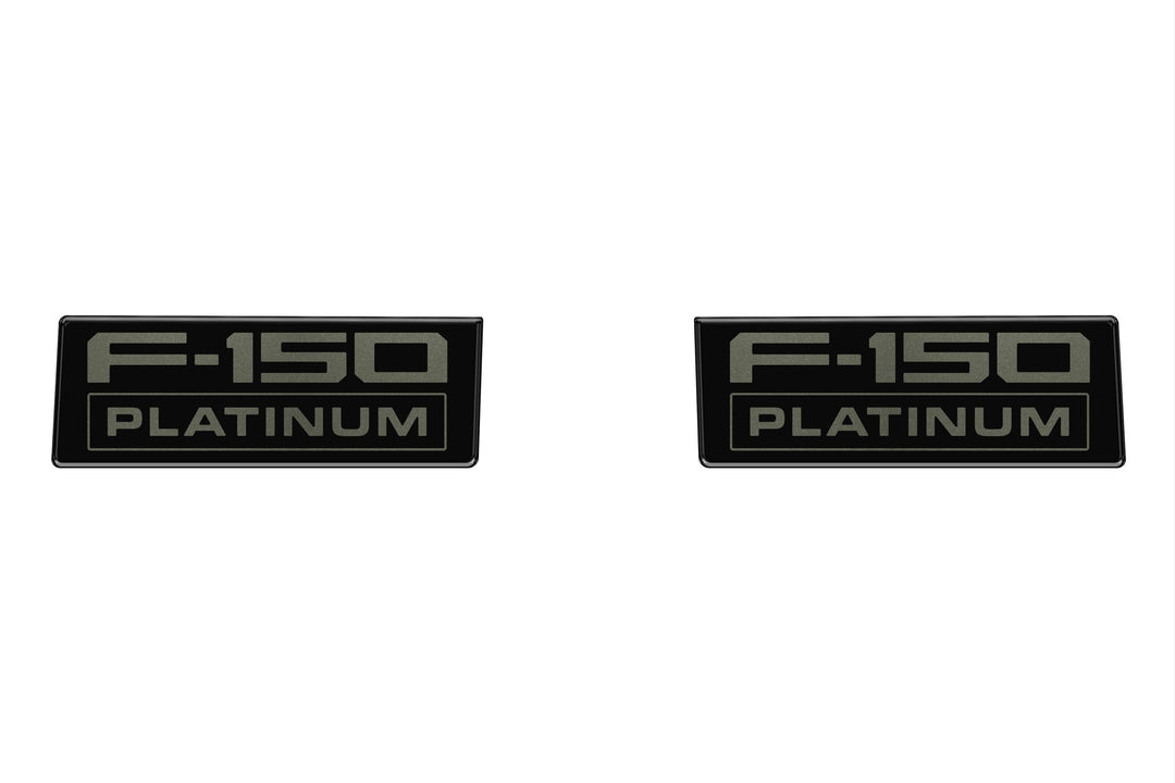 Fender Vent Badge Replacement Inserts Fits 2021-2026 Ford F150