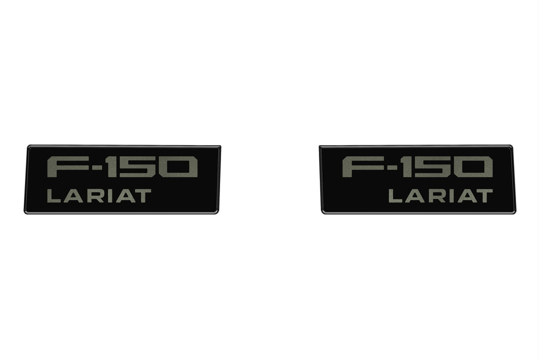 Fender Vent Badge Replacement Inserts Fits 2021-2026 Ford F150