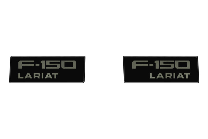Fender Vent Badge Replacement Inserts Fits 2021-2026 Ford F150