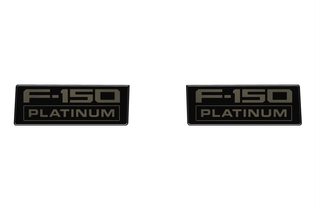 Fender Vent Badge Replacement Inserts Fits 2021-2026 Ford F150