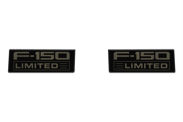 Fender Vent Badge Replacement Inserts Fits 2021-2026 Ford F150