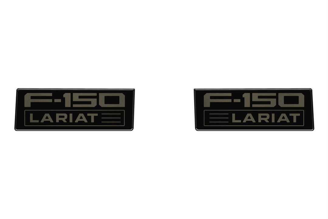 Fender Vent Badge Replacement Inserts Fits 2021-2026 Ford F150