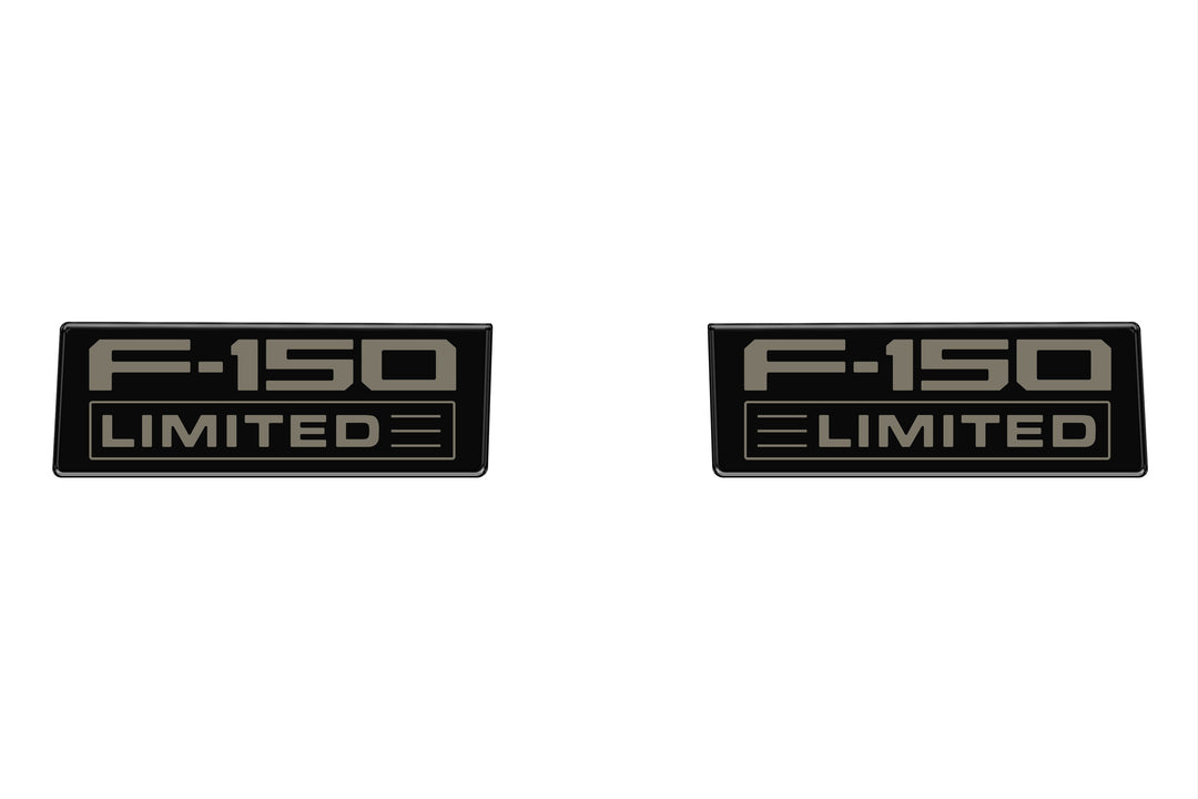 Fender Vent Badge Replacement Inserts Fits 2021-2026 Ford F150