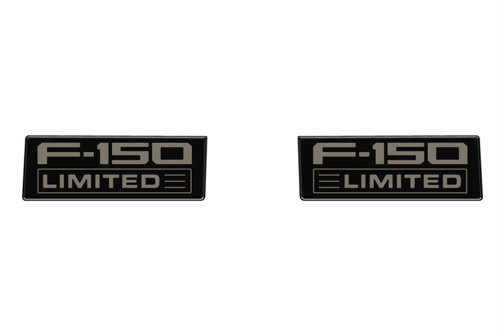 Fender Vent Badge Replacement Inserts Fits 2021-2026 Ford F150
