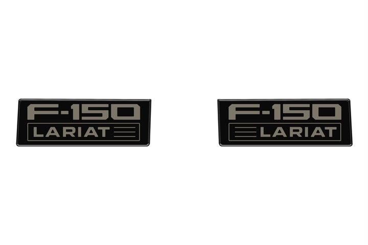 Fender Vent Badge Replacement Inserts Fits 2021-2026 Ford F150