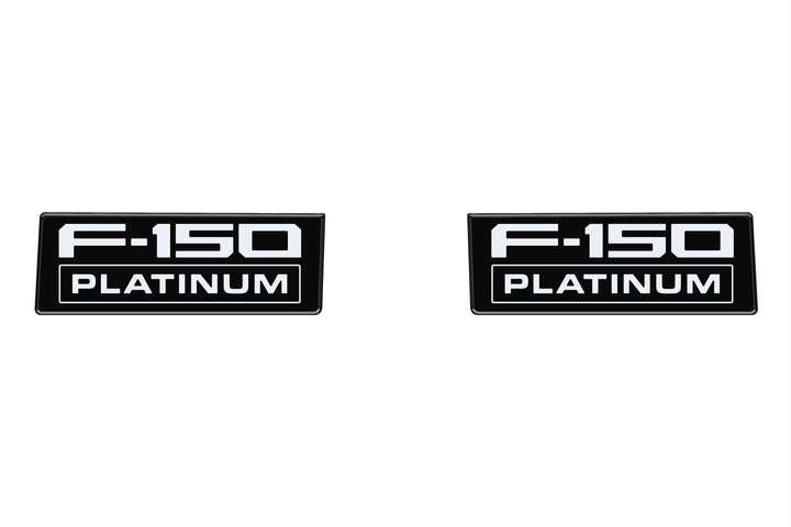 Fender Vent Badge Replacement Inserts Fits 2021-2026 Ford F150