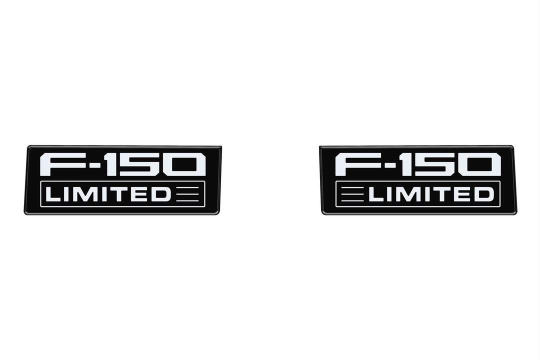 Fender Vent Badge Replacement Inserts Fits 2021-2026 Ford F150
